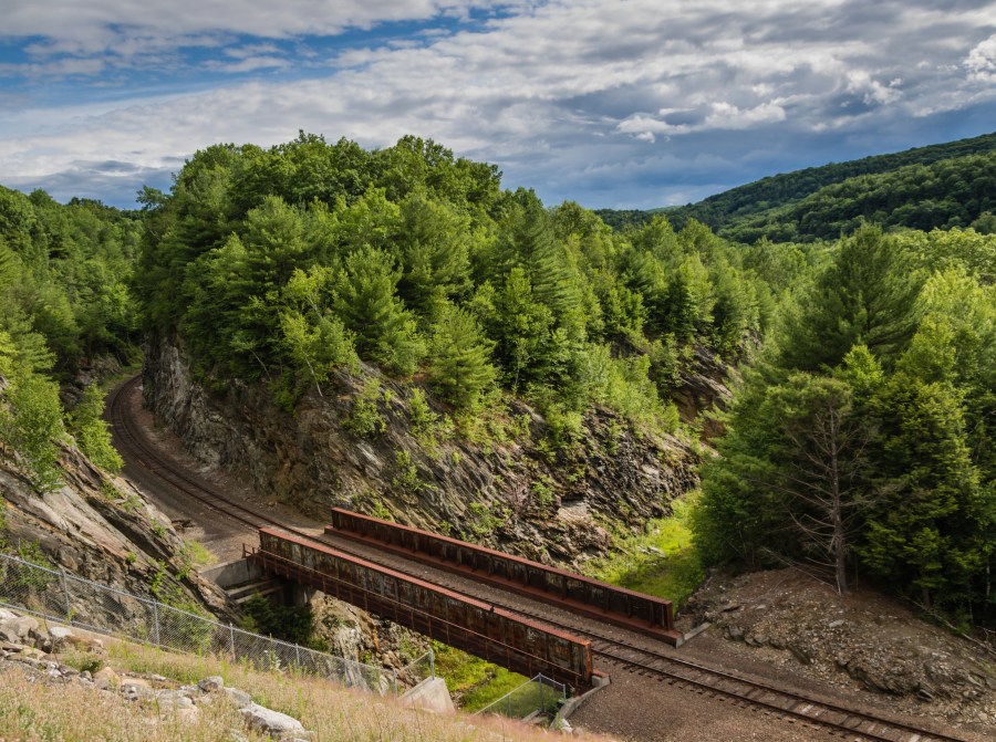 Through the gorge